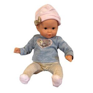 Corolle 12” Bean Bag Baby Doll Cloth And Vinyl 2016 Adora Outfit 3466NF